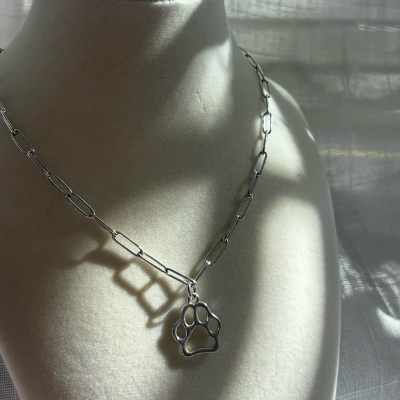 Paw Charm Necklace - Picture 2 of 2